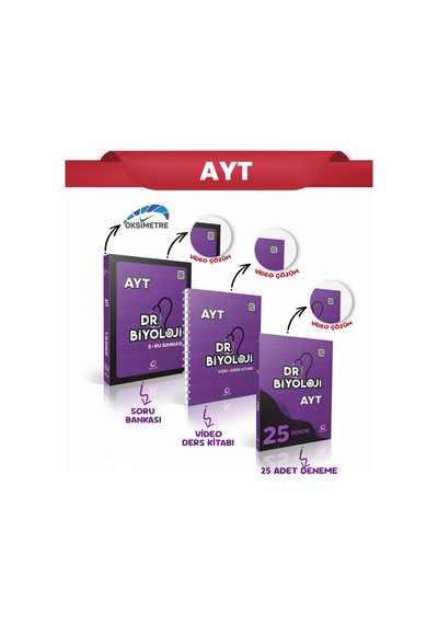 Dr.biyoloji Ayt Soru Bankası-video Ders Kitabı-25 Deneme