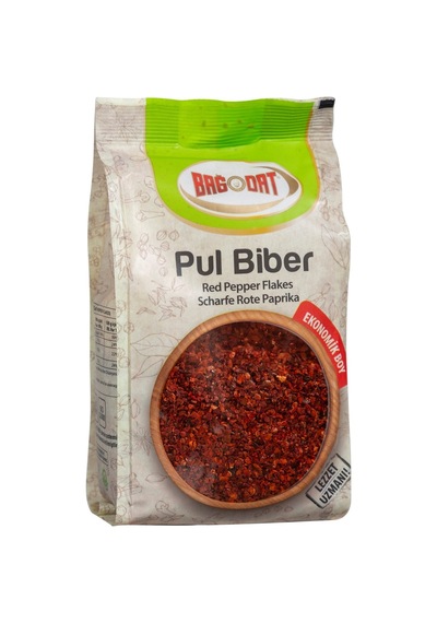 Bağdat Pul Biber Eko 210g Doğal Ve Katkısız Acı Baharat 2'li Ekonomik Paket - 2 Adet Tarı