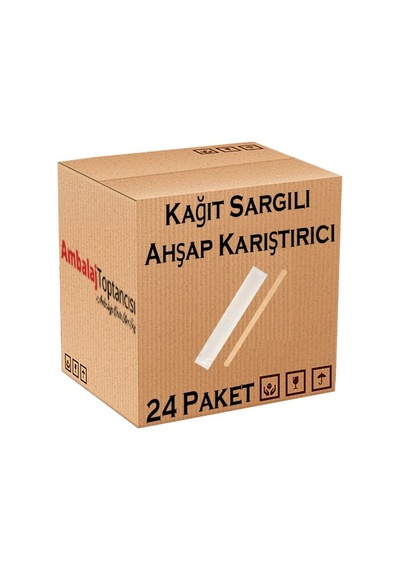 Kağıt Sargılı Ahşap Karıştırıcı 11 Cm - 6000'li