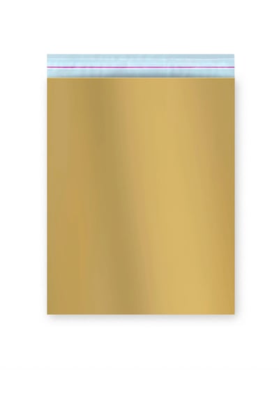 Hediye Paketi 1 Adet 40x60 Büyük Boy Gold Hazır Yapışkanlı Hediye Poşeti Kazak,sweatshirt Uygun