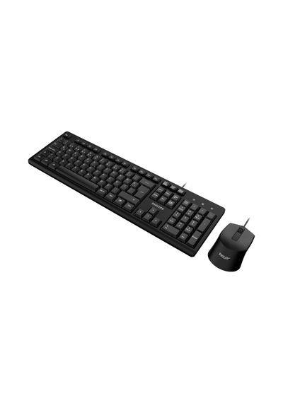 Phılıps Spt6234b, Siyah, Türkçe Q, Usb Kablolu, Klavye Mouse Set Lazer