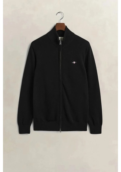 Gant Erkek Siyah Regular Fit Fermuarlı Hırka-24713