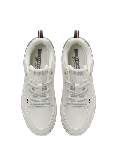 U.s. Polo Assn. Zelda 6fx Beyaz Kadın Sneaker 000000000102158355 Beyaz-grı