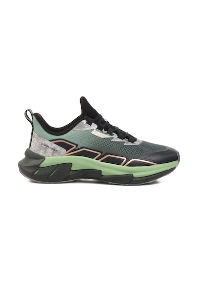 Pierre Cardin Siyah Yeşil Memory Foam Hafif Erkek Spor Ayakkabı Pcı-11052 M Siyah-yeşil Siyah - Yeşil