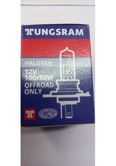 Tungsram Halojen Ampul 12v H4 80/100w Rally Tırnaklı 1 Adet