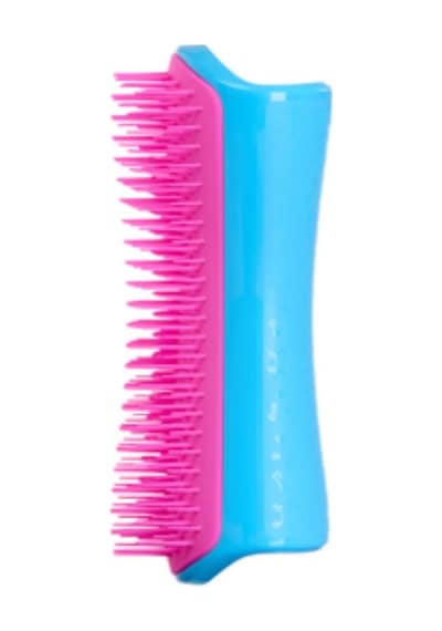 Pet Teezer Tüy Dökülme Karşıtı Ve Kir Temizleyici Mavi Köpek Fırçası