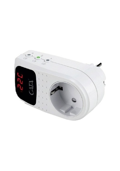 Ct-9187 Akım Korumalı Tekli Topraklı Priz Regülatör