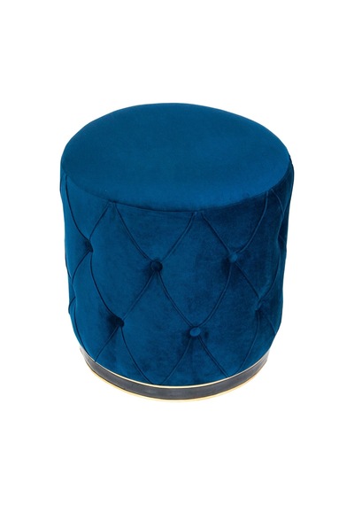Chester Puf, Lacivert Gold Mavi