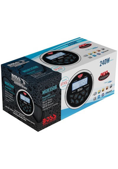 Boss Marin Teyp. Tekne Teyp Radyo. Yuvarlak Bluetooth Mgr350B