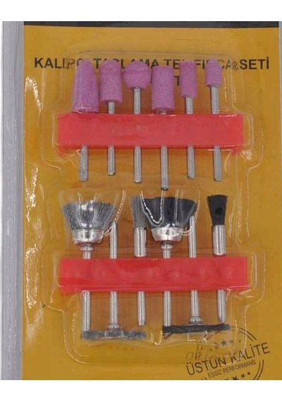 Mi̇ni̇ Taşlama Zımparalama Fırçalama 12'li Gravür Hobi Set