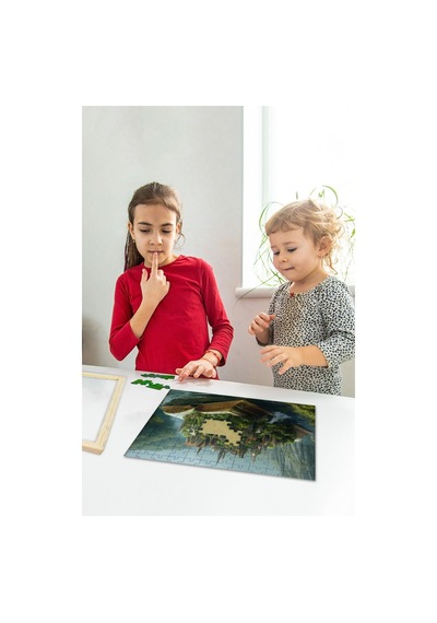 Ahşap Çerçeveli Puzzle - Tablo Hthp - 009 23 X 32 120 Parça