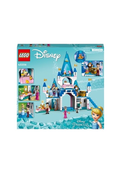 Lego Sindirella Temalı Yaratıcı Şato Seti