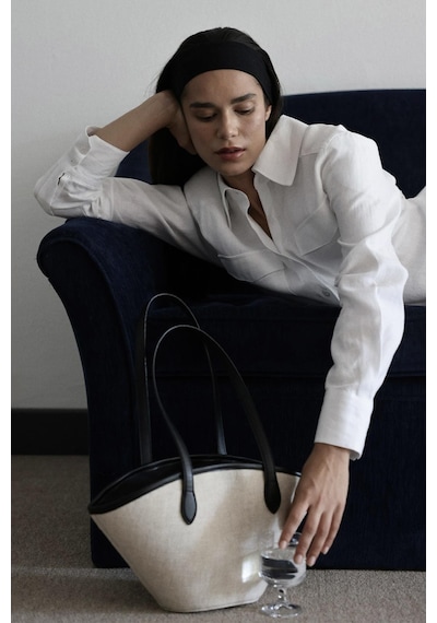 Suud Collection Natürel Mussel Bag