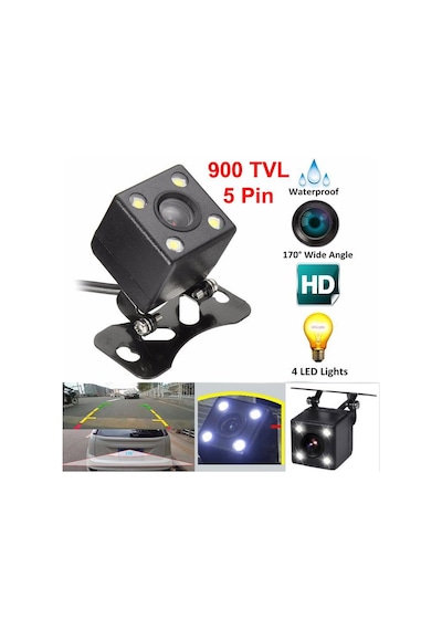 Gplus Tv-5900 Novatek General Plus 4 Led Geri Görüş Araç Kamerası N11.802