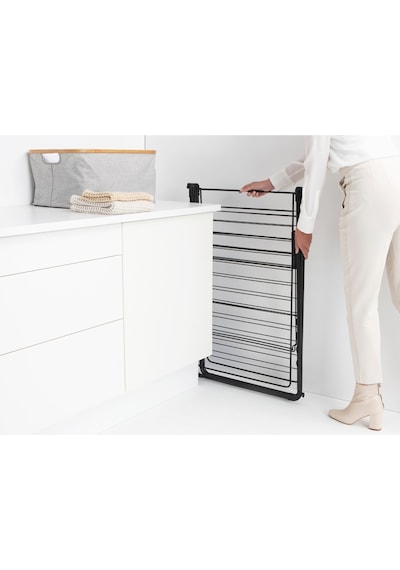 Brabantia Ekstra Askılıklı Çamaşır Kurutma Askısı 25 M Mat Siyah