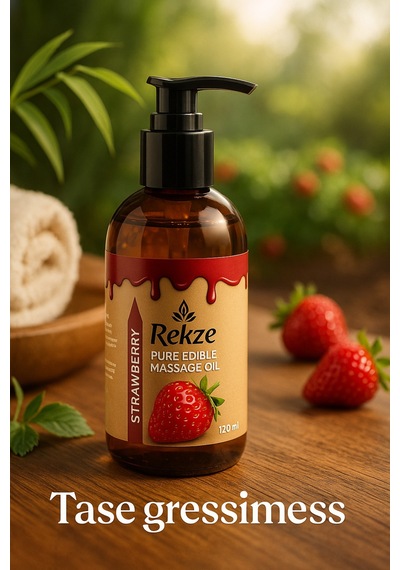 Masaj Yağı 2'li Paket - Çilek Aromalı Vücut Aromaterapi Etkili - 268862974
