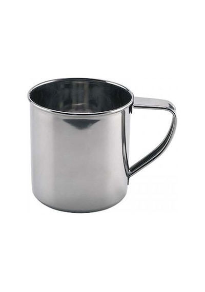 Laken Çelik 18/8 Kulplu Bardak 400 ML - Çelik Lk1600.03 Çok Renkli