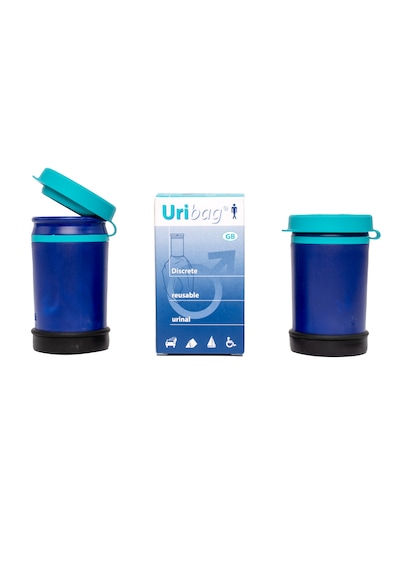 Uribag Tuvalet Torbası Tekrar Kullanılabilir - Sızdırmaz Kapaklı