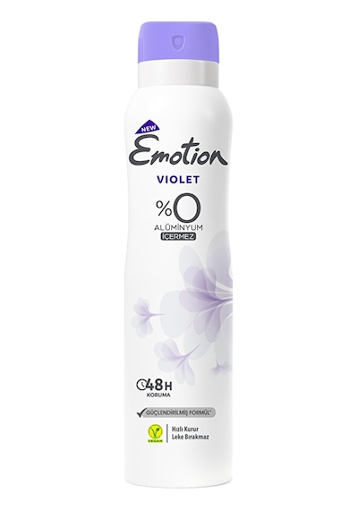 3 Adet Emotion Deodorant Violet 150 Ml