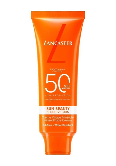 Lancaster Sun Beauty Sensitive Skin Mineral Face Cream SPF50 50 ML