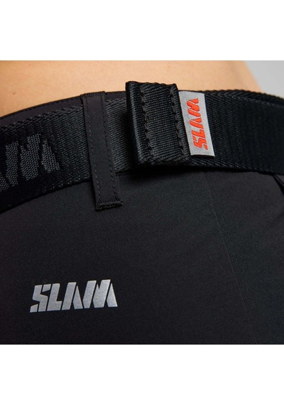 Slam Slam Logo Belt Unisex Siyah Kemer W01 Siyah
