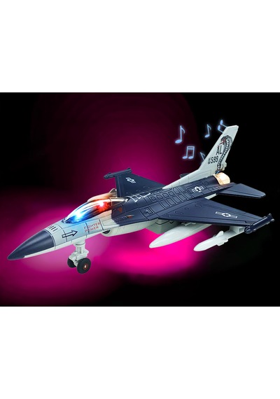 Diecast Kobra Savaş Uçağı Lacivert