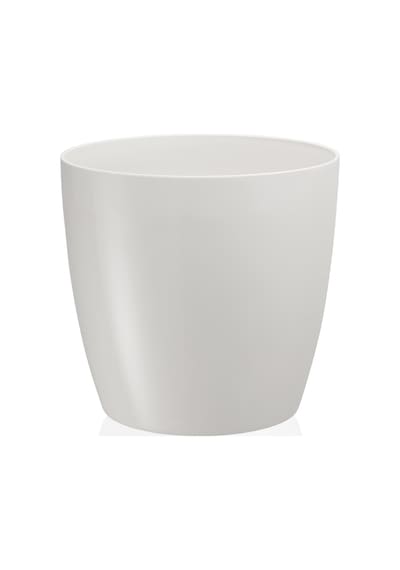 Yakut Saksı 33 Lt - Kirli Beyaz Renk (Parlak)