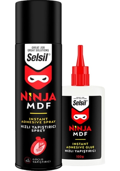 Nınja 400ml+100gr Hızlı Yapıştırıcı Sprey