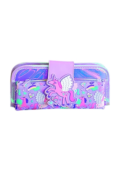 Dream Vest Mor Unicorn Kalem Çantası