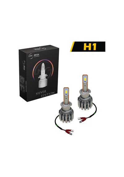 Slim Led Xenon V2 12-24 Volt Silver Edition Csp Led H1