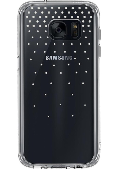 Ringke Noble Fusion Galaxy S7 İle Uyumlu Taşlı Kılıf Extra Darbe Emici Snow Clear