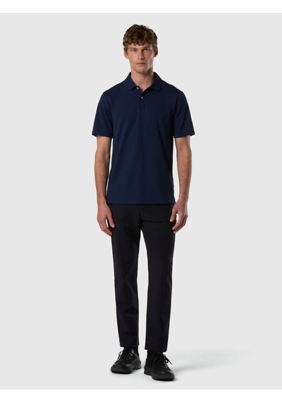 North Sails Kısa Kollu Pamuklu Erkek Polo Yaka T-shirt-33491 Lacivert