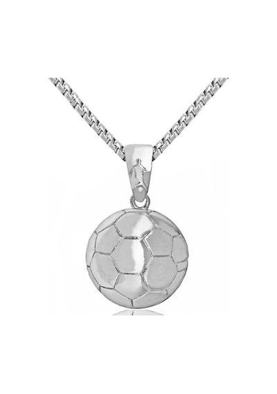 Saatcaddesi Metal Futbol Topu Spor Takı Kolye
