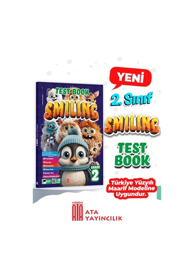 Ata Yayıncılık 2. Sınıf Smiling Test Book