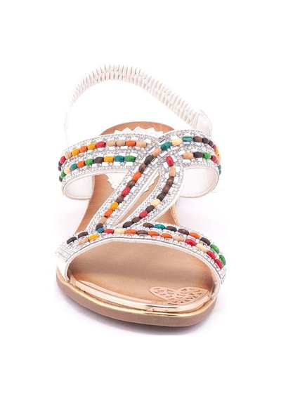 Guja 122-4 Kadın Sandalet Guj-y5-122-4010 Beyaz