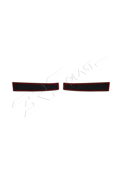 Renault Clio 4 Hb 2 Pcs Uyumlu 2012-2019 Abs Arka Tampon Üstü Koruma