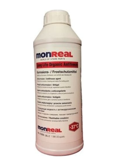Monreal 151 Kırmızı Antıfrız 1.5 Litre Monreal Long Lıfe Organık-37 12x1.5 Litre