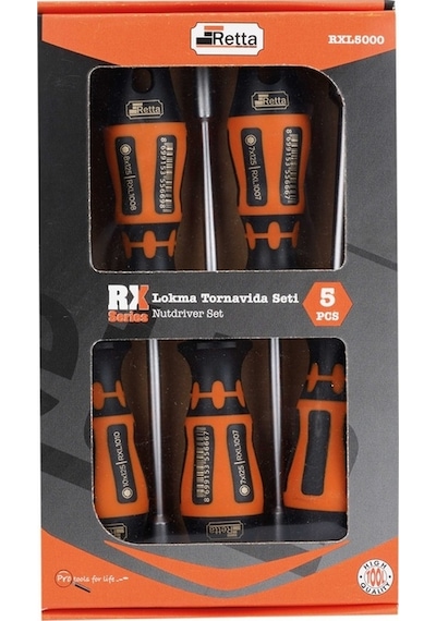 Retta Lokma Tornavida Takımı 05 Mm Rx Series Rxl5000