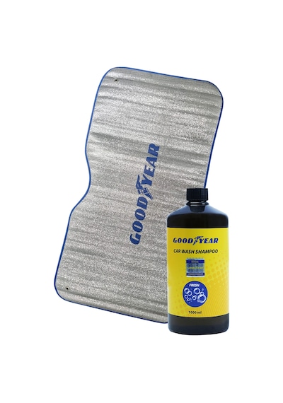Goodyear Goodyear Güneşlik Ve Oto Şampuan Seti