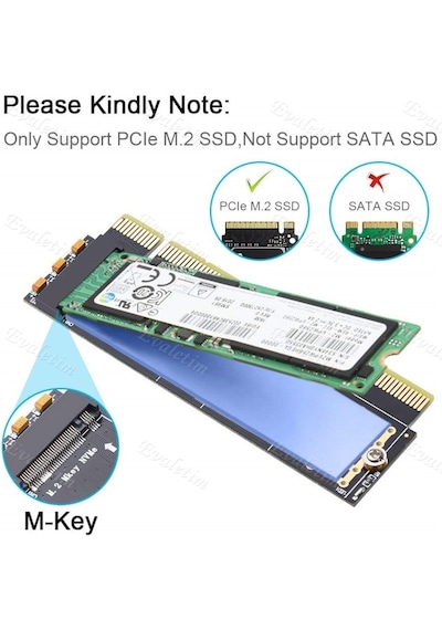 M.2 Nvme Ssd To Pcıe Card M2 Key 4395P Express 960 Evo Kart Çevir