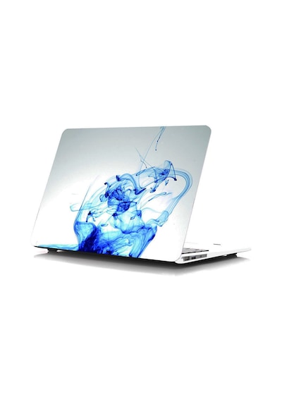 Apple Uyumlu MacBook Air 13 Kılıf Renkli Boya Desenli İnce Sert Kapak Darbe Çizilme Koruma A1369 A1466 Gri
