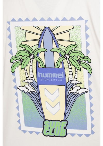 Hummel Smıth Oversıze T-shırt S/s Erkek Kısa Kol T-shırt Beyaz Beyaz