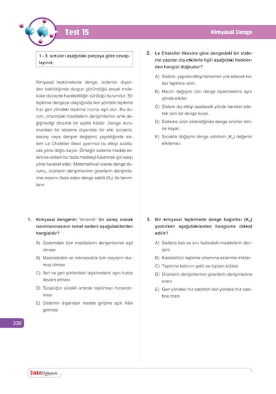 Sınav Yayınları Sınav Kalitesinde 11. Sınıf Sayısal Tüm Dersler Soru Bankası