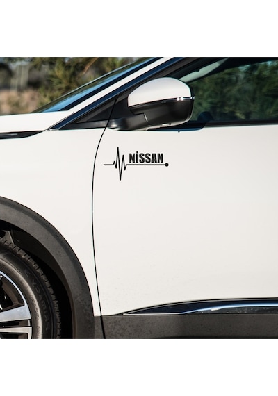 Nissan Primastar Sticker Sol Sağ Yan Ayna Altı Araç Markalı St