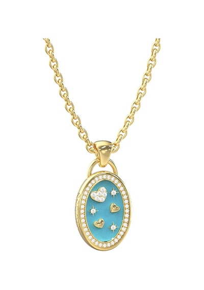 Guess Jgujubn06066jwygtqtu Kalpli Kadın Kolye Altın