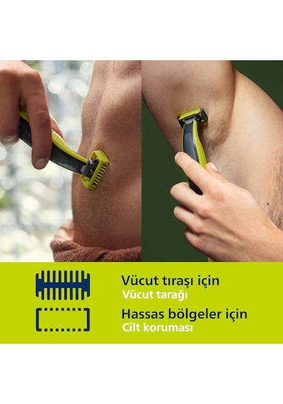 Philips QP2824/10 Oneblade Yüz ve Vücut Şekilendirici