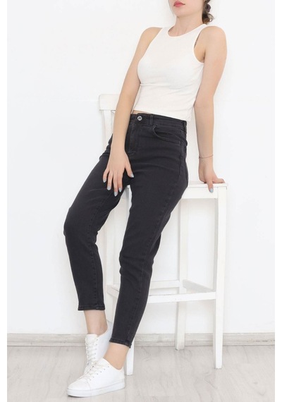 Mokashopin - Boyfriend Kot Pantolon Koyufüme - 11917.1431. 001