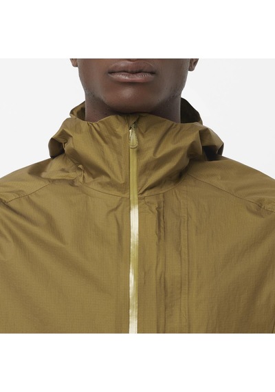 Salomon Bonattı Waterproof Erkek Yağmurluk Plantation Lc2686200 Kahverengi