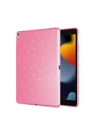 Apple Uyumlu iPad Air 3 / Pro 10.5 Tablet Kılıfı Işıltılı Parlak Görünüm Koton Case