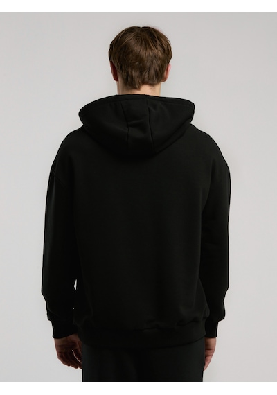 Everlast Ever Classics Comfort Siyah Kapüşonlu Erkek Sweatshirt Siyah